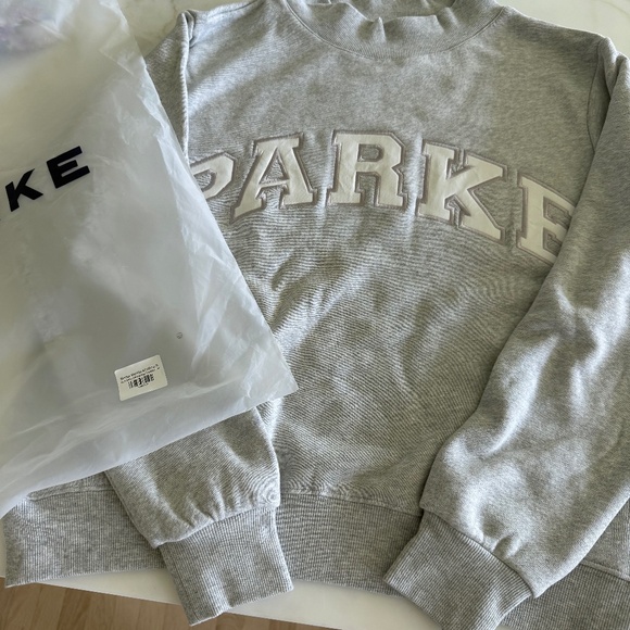 PARKE Sweatshirt S/M Grey - Picture 1 of 2